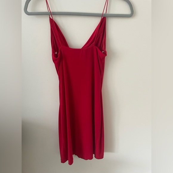 Red, Mini Homecoming Dress - Picture 2 of 5